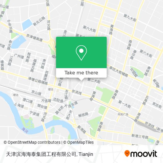 天津滨海海泰集团工程有限公司 map