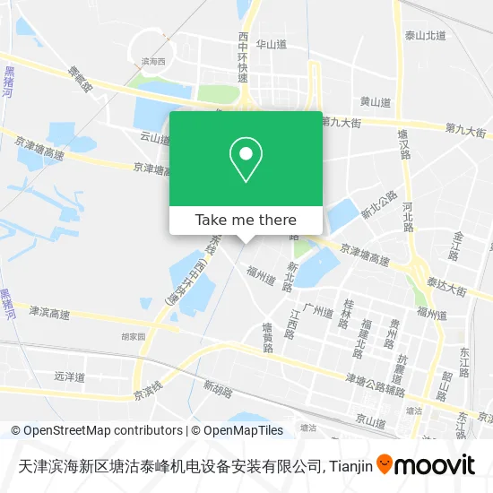 天津滨海新区塘沽泰峰机电设备安装有限公司 map