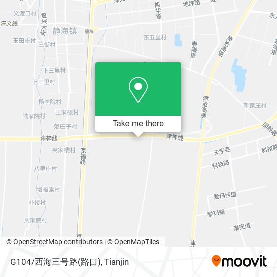 G104/西海三号路(路口) map