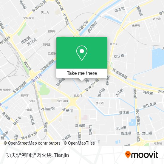 功夫驴河间驴肉火烧 map