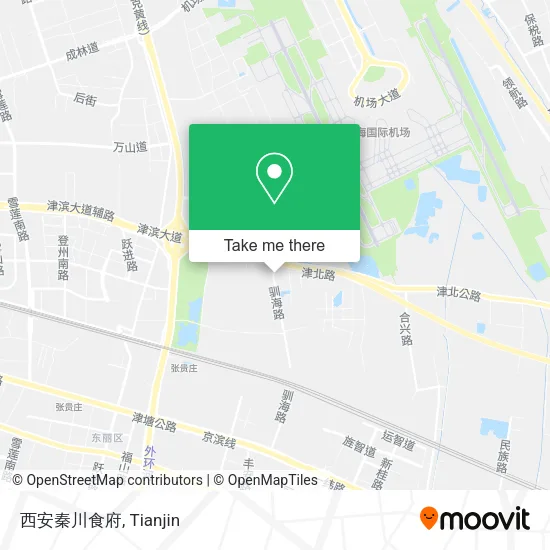 西安秦川食府 map