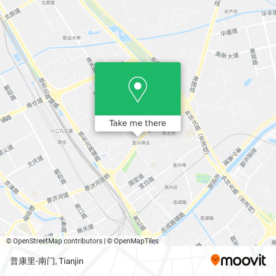普康里-南门 map