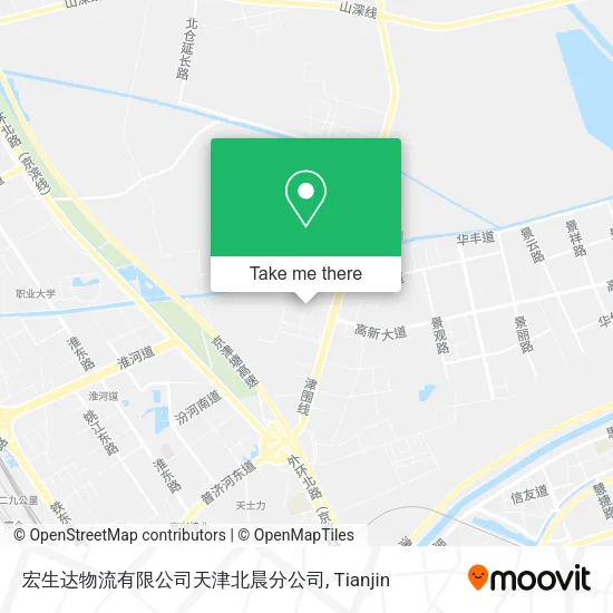 宏生达物流有限公司天津北晨分公司 map