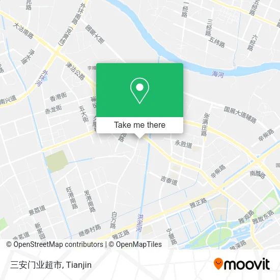 三安门业超市 map