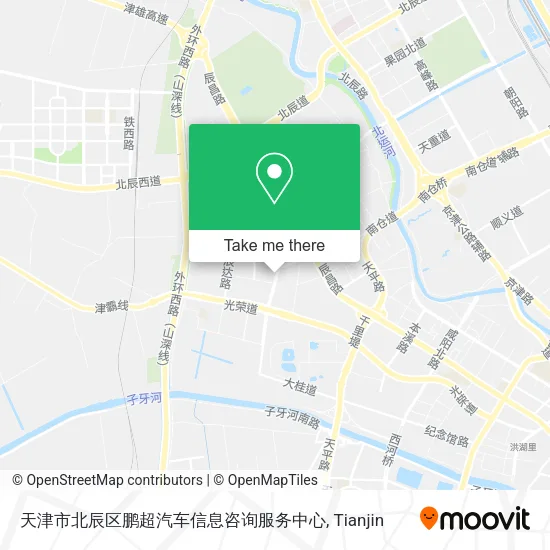 天津市北辰区鹏超汽车信息咨询服务中心 map