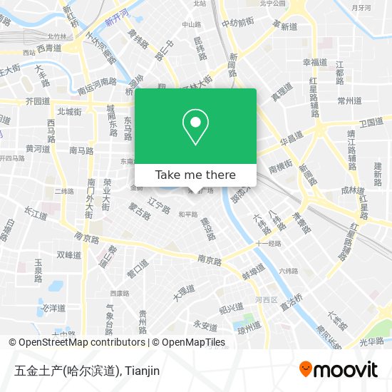 五金土产(哈尔滨道) map