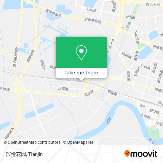滨愉花园 map