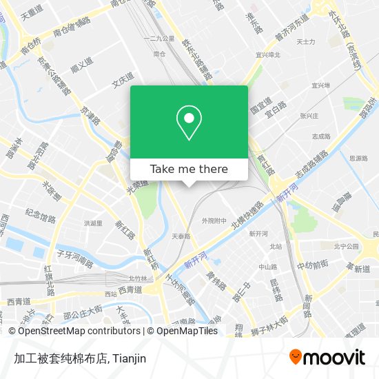 加工被套纯棉布店 map