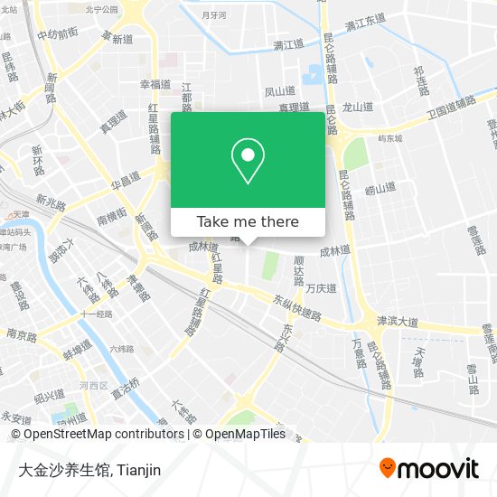 大金沙养生馆 map