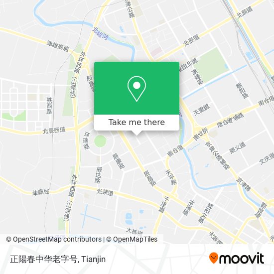 正陽春中华老字号 map