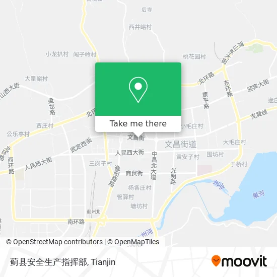 蓟县安全生产指挥部 map