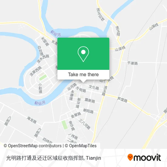 光明路打通及还迁区域征收指挥部 map