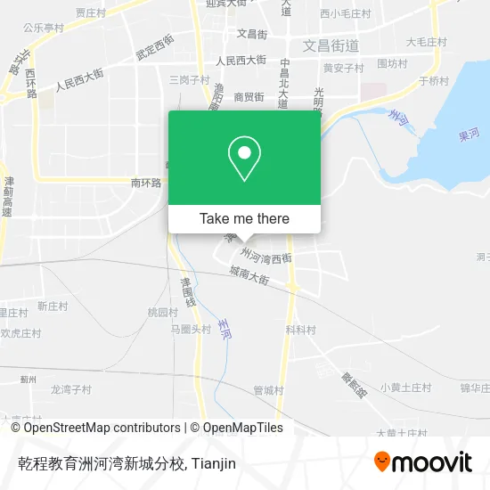 乾程教育洲河湾新城分校 map