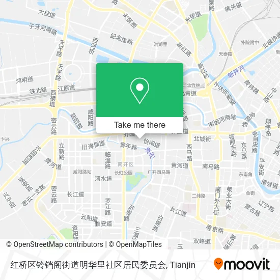 红桥区铃铛阁街道明华里社区居民委员会 map