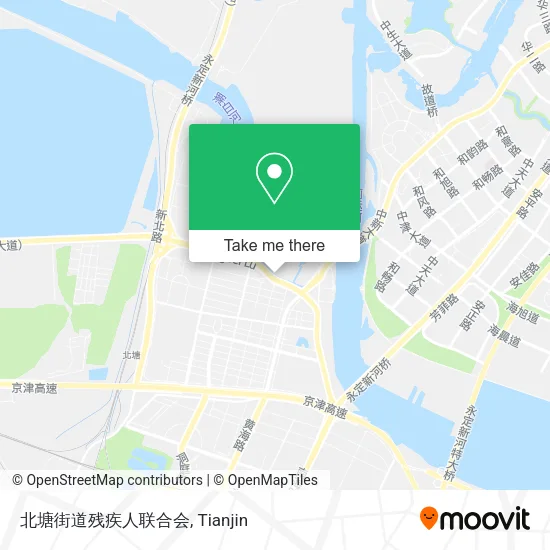 北塘街道残疾人联合会 map