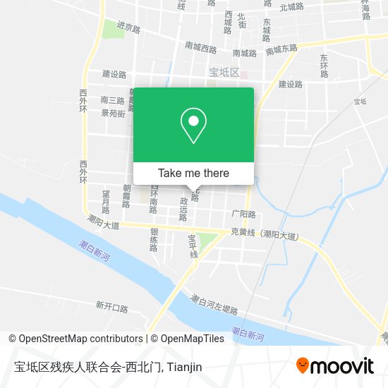 宝坻区残疾人联合会-西北门 map