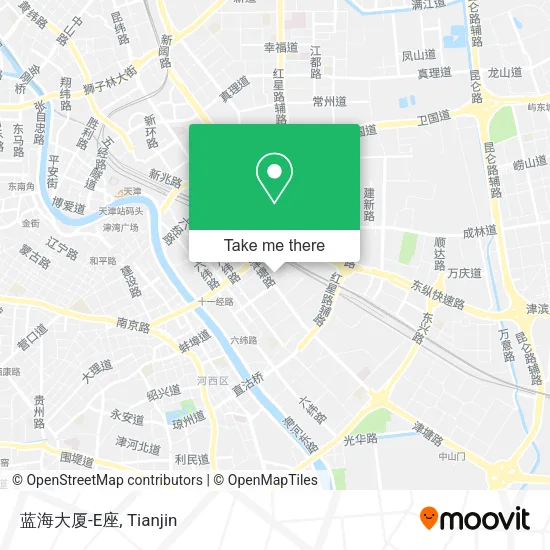 蓝海大厦-E座 map