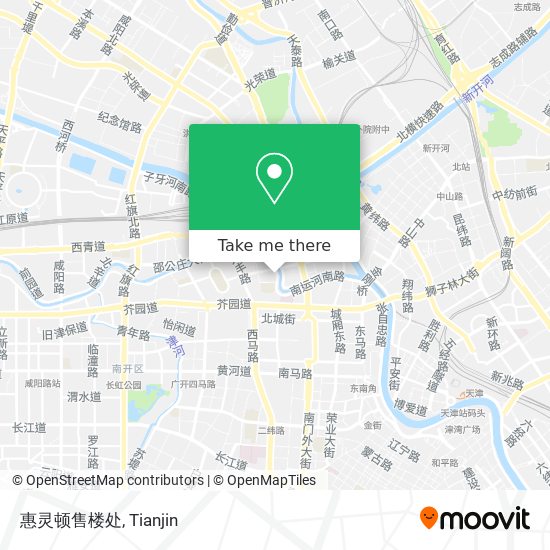 惠灵顿售楼处 map