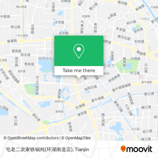 屯老二农家铁锅炖(环湖南道店) map
