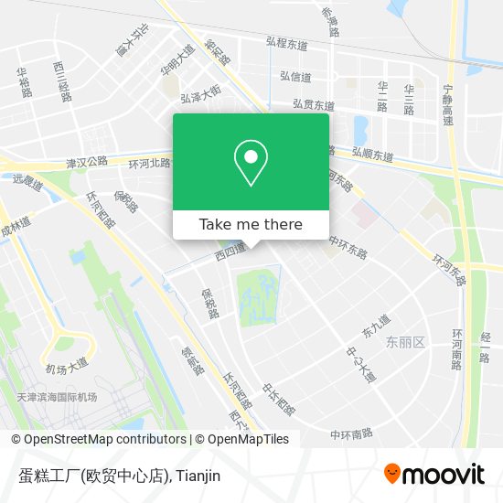 蛋糕工厂(欧贸中心店) map