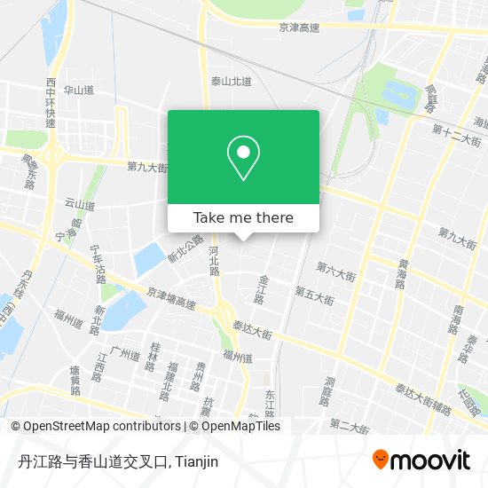 丹江路与香山道交叉口 map