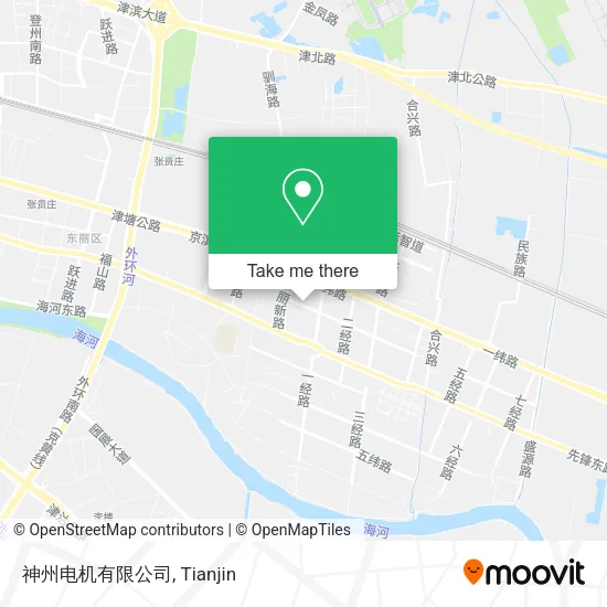 神州电机有限公司 map