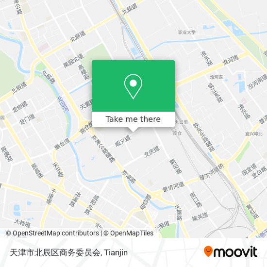 天津市北辰区商务委员会 map