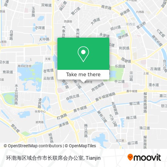 环渤海区域合作市长联席会办公室 map