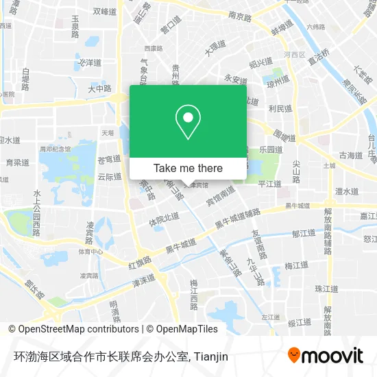 环渤海区域合作市长联席会办公室 map
