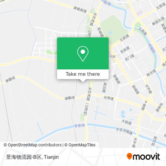 景海物流园-B区 map