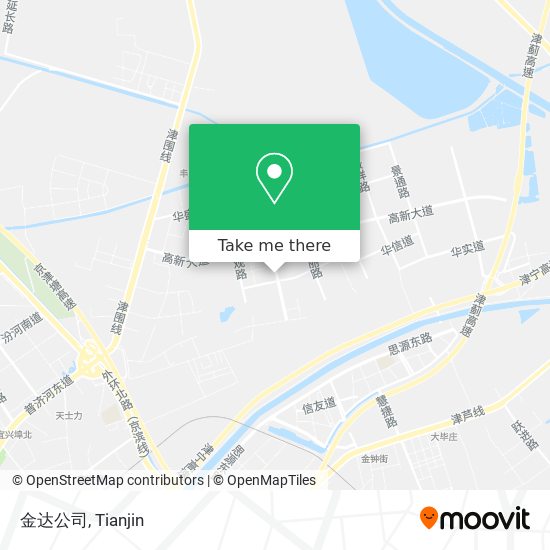 金达公司 map