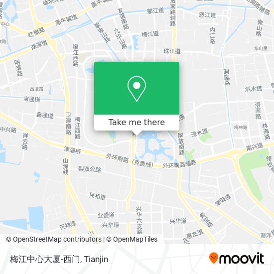 梅江中心大厦-西门 map