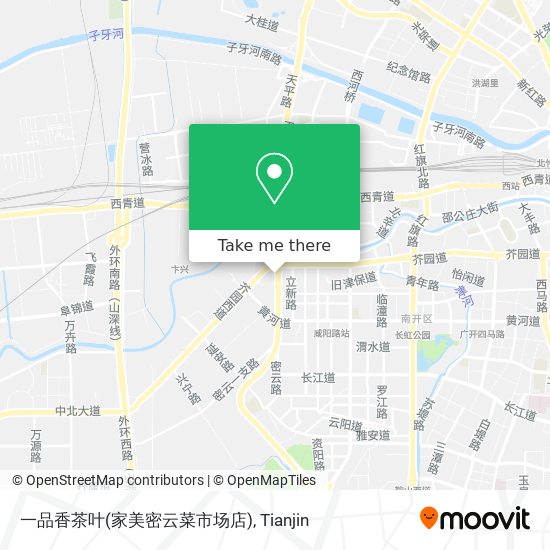 一品香茶叶(家美密云菜市场店) map