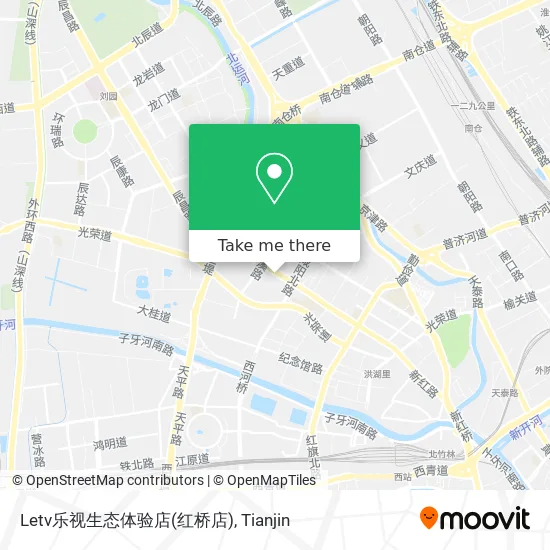 Letv乐视生态体验店(红桥店) map