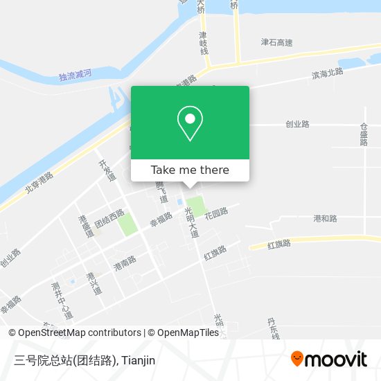 三号院总站(团结路) map