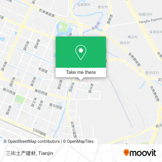 三街土产建材 map