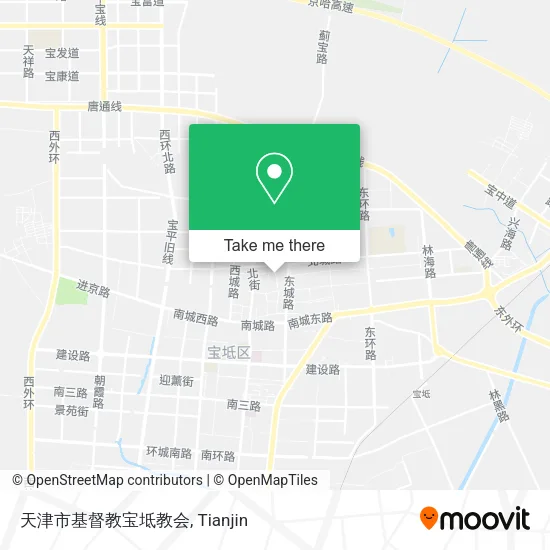 天津市基督教宝坻教会 map