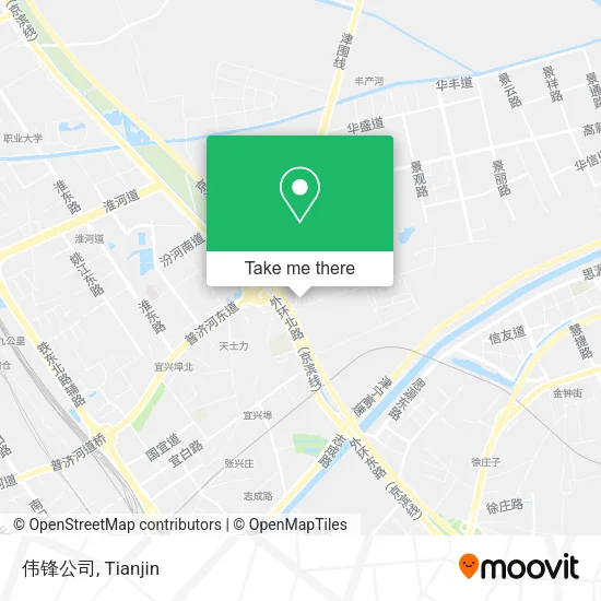 伟锋公司 map