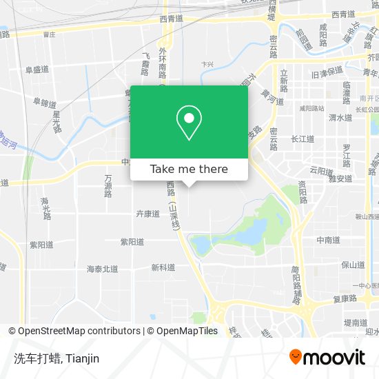 洗车打蜡 map