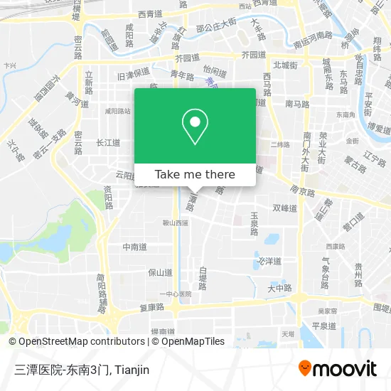 三潭医院-东南3门 map