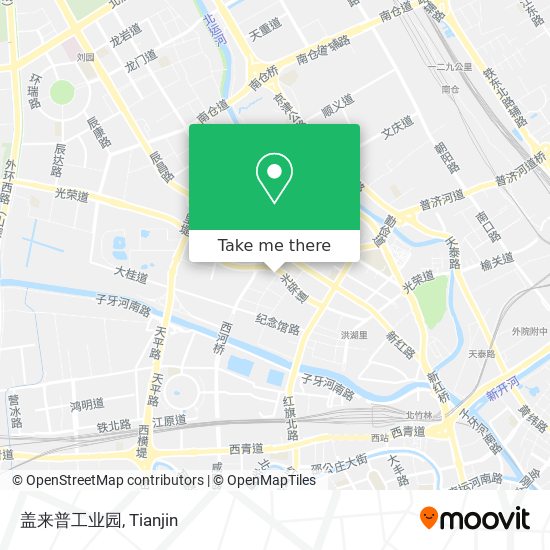 盖来普工业园 map