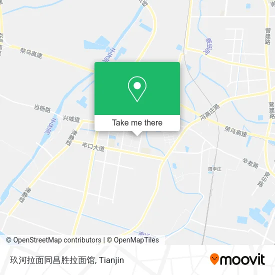 玖河拉面同昌胜拉面馆 map
