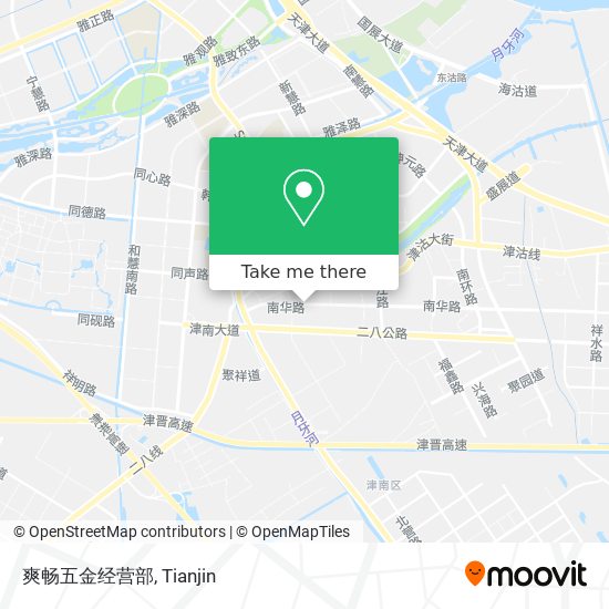 爽畅五金经营部 map