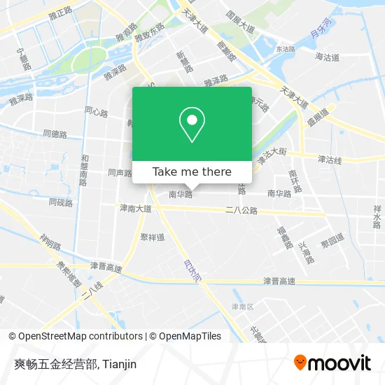 爽畅五金经营部 map