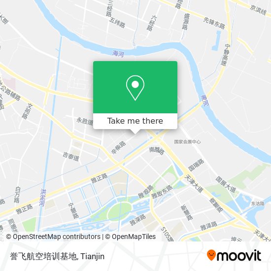 誉飞航空培训基地 map