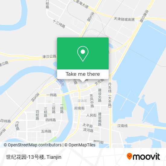 世纪花园-13号楼 map