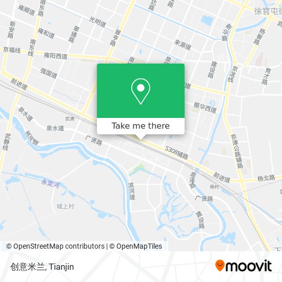 创意米兰 map