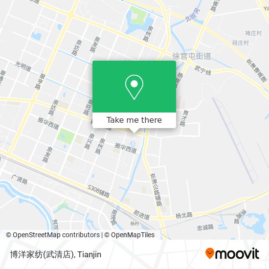 博洋家纺(武清店) map