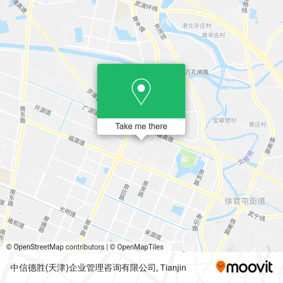 中信德胜(天津)企业管理咨询有限公司 map
