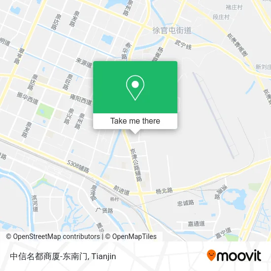 中信名都商厦-东南门 map